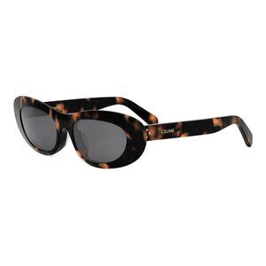 New CELINE 3 Dots Havana Cat Eye CL40310U 52A Sunglasses Women